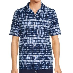 Rowm Short Sleeve Button Down Shirt Size L